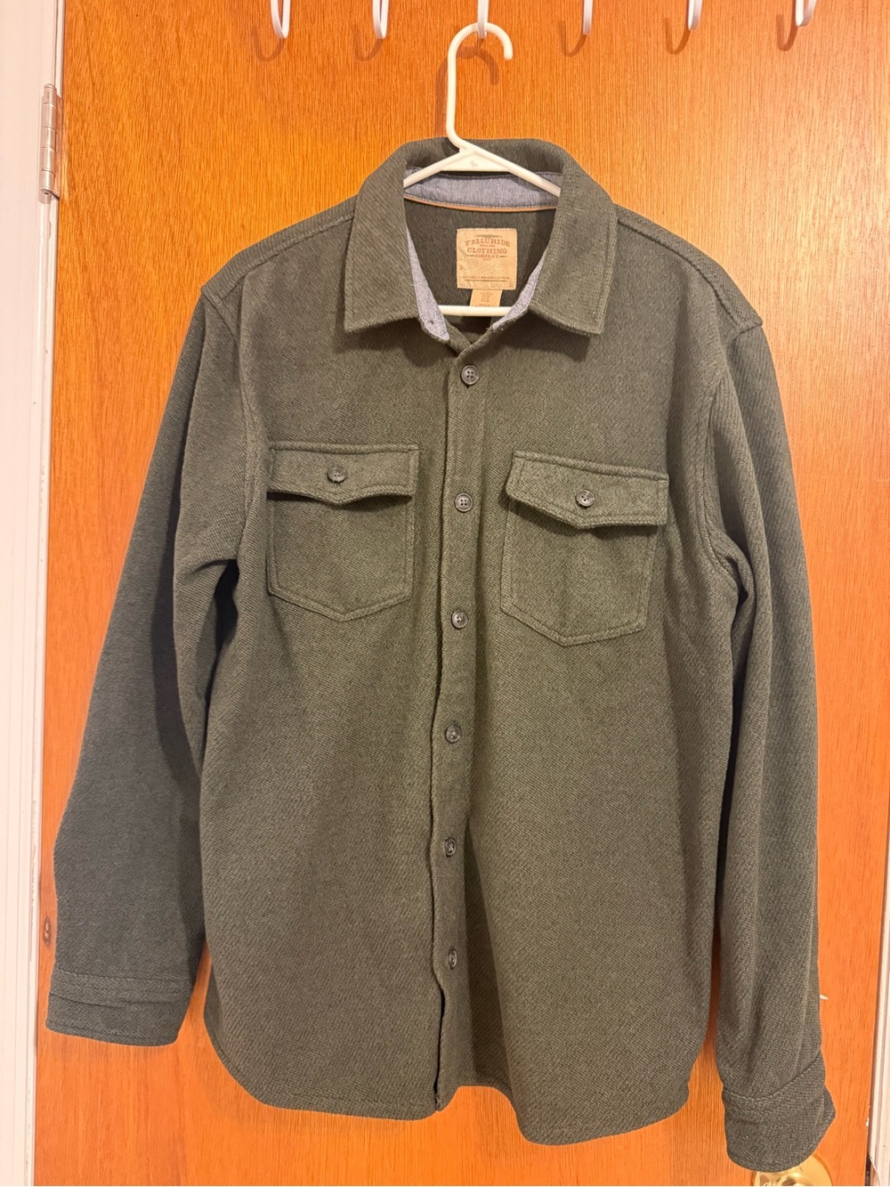 Outdoor Heritage Olive Green women’s Button-Up Jacket